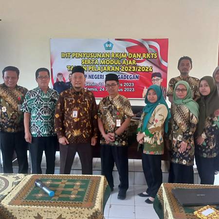 IHT Penyusunan RKJM dan RKTS Serta Modul Ajar